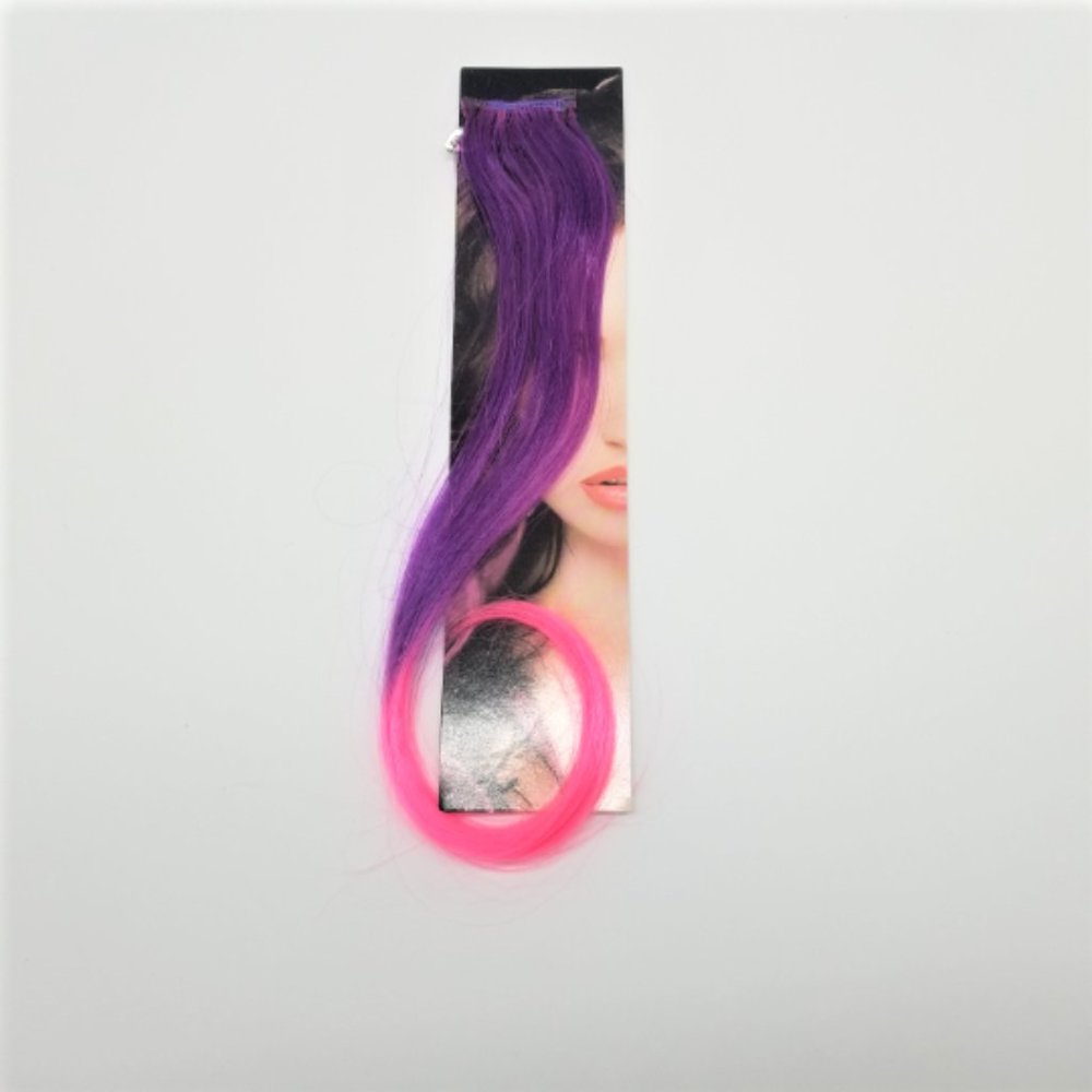 MIA Clip-N-Dipped Extension Purple Pink Ends, 6 pc - Picture 8 of 8
